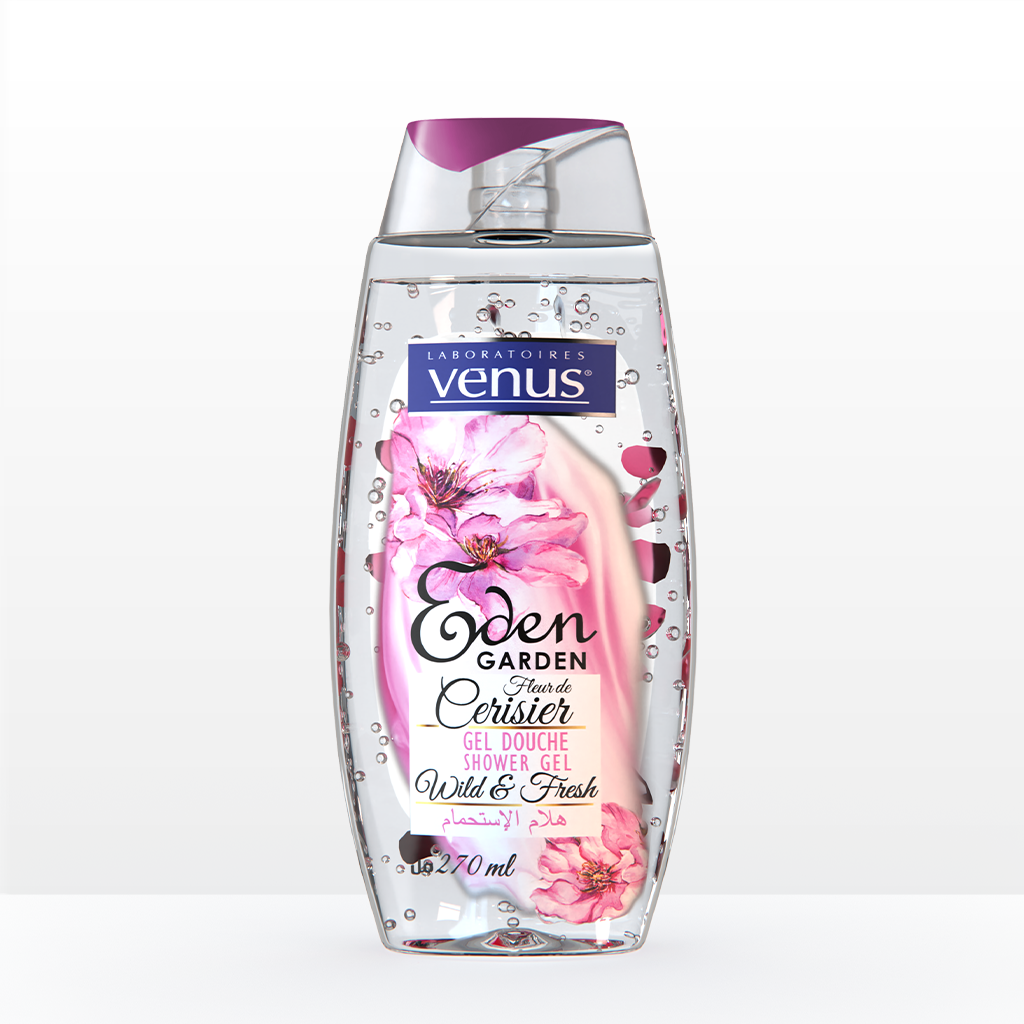 GEL DOUCHE –EDEN GARDEN– FLEUR DE CERISIER