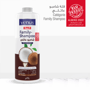 FAMILY SHAMPOO A L’EAU DE COCO ET À LA KÉRATINE