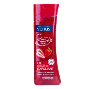 GEL DOUCHE Exfoliant Pépins Naturels de Fraises - Plaisir Gourmand