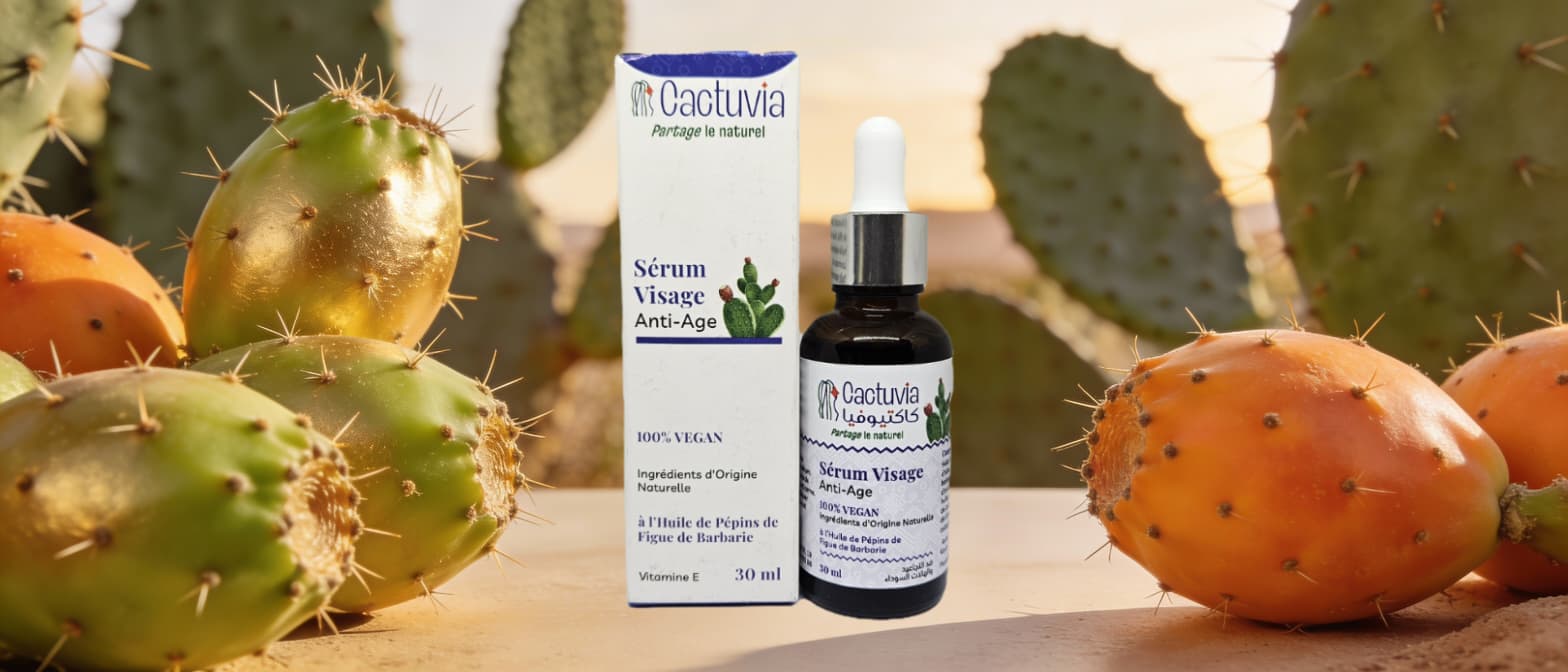 Sérum à l’Huile de Pépins de Figue de Barbarie - Cactuvia