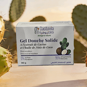 SAVON DE DOUCHE À L’HUILE DE COCO & GEL DE CACTUS – CACTUVIA