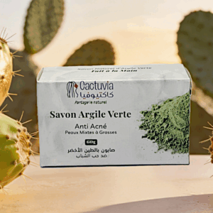 SAVON À L'ARGILE VERTE - CACTUVIA